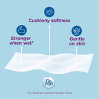 Puffs Ultra Soft Facial Tissues, Back-to-School Exclusive, 4 Rectangle Boxes, 124 Facial Tissues Per Box