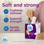 Puffs Ultra Soft Facial Tissues, Back-to-School Exclusive, 4 Rectangle Boxes, 124 Facial Tissues Per Box